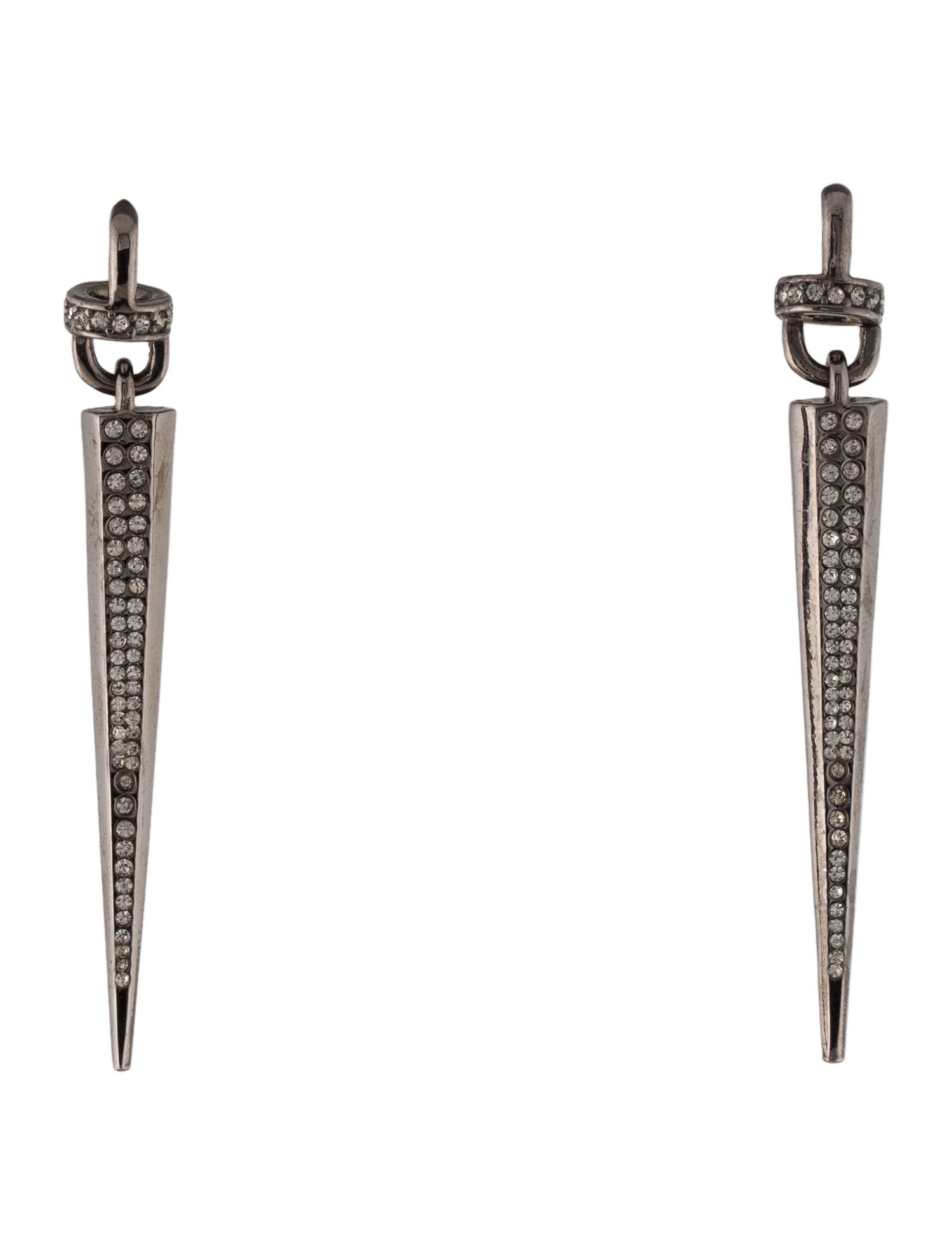 Paige Novick Crystal Drop Earrings