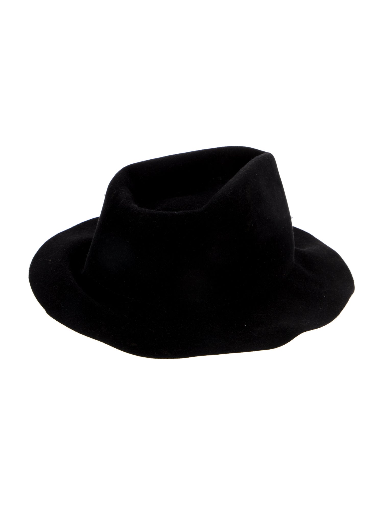 Ryan Roche Solid Fedora Hat