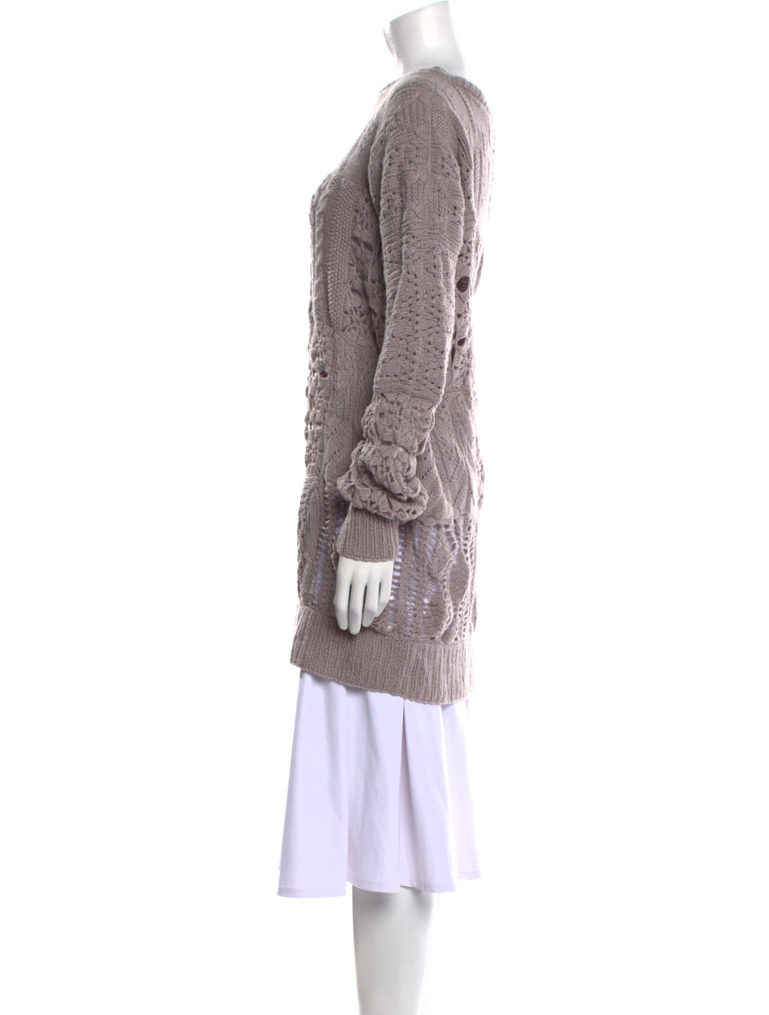 Ryan Roche Cashmere Bateau Neckline Sweater