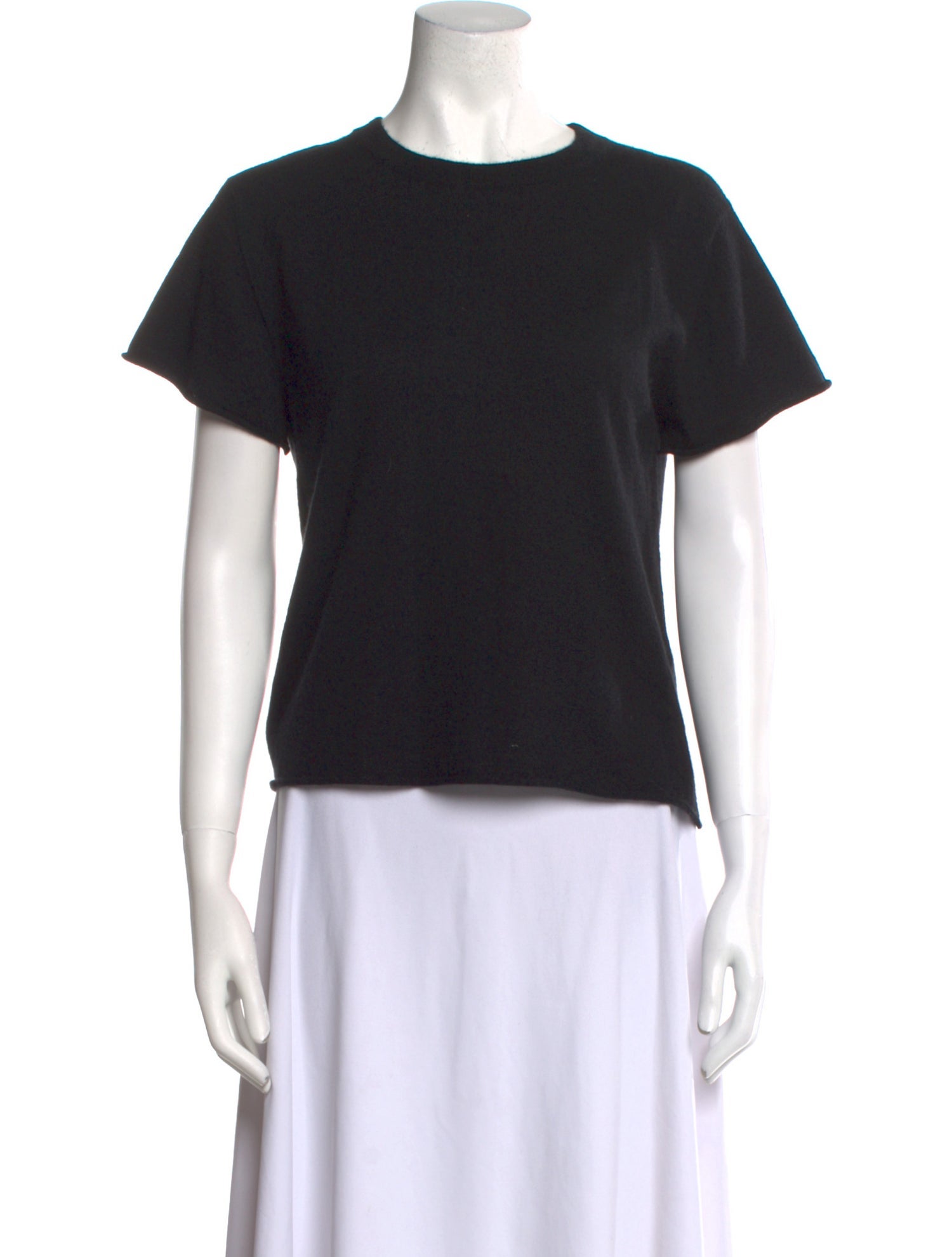 Ryan Roche Cashmere Crew Neck Sweater