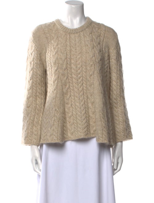 Ryan Roche Cashmere Crew Neck Sweater