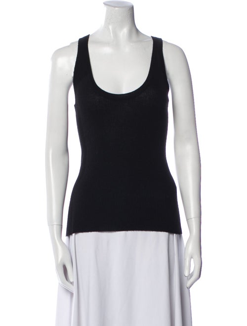 Ryan Roche Cashmere Scoop Neck Top