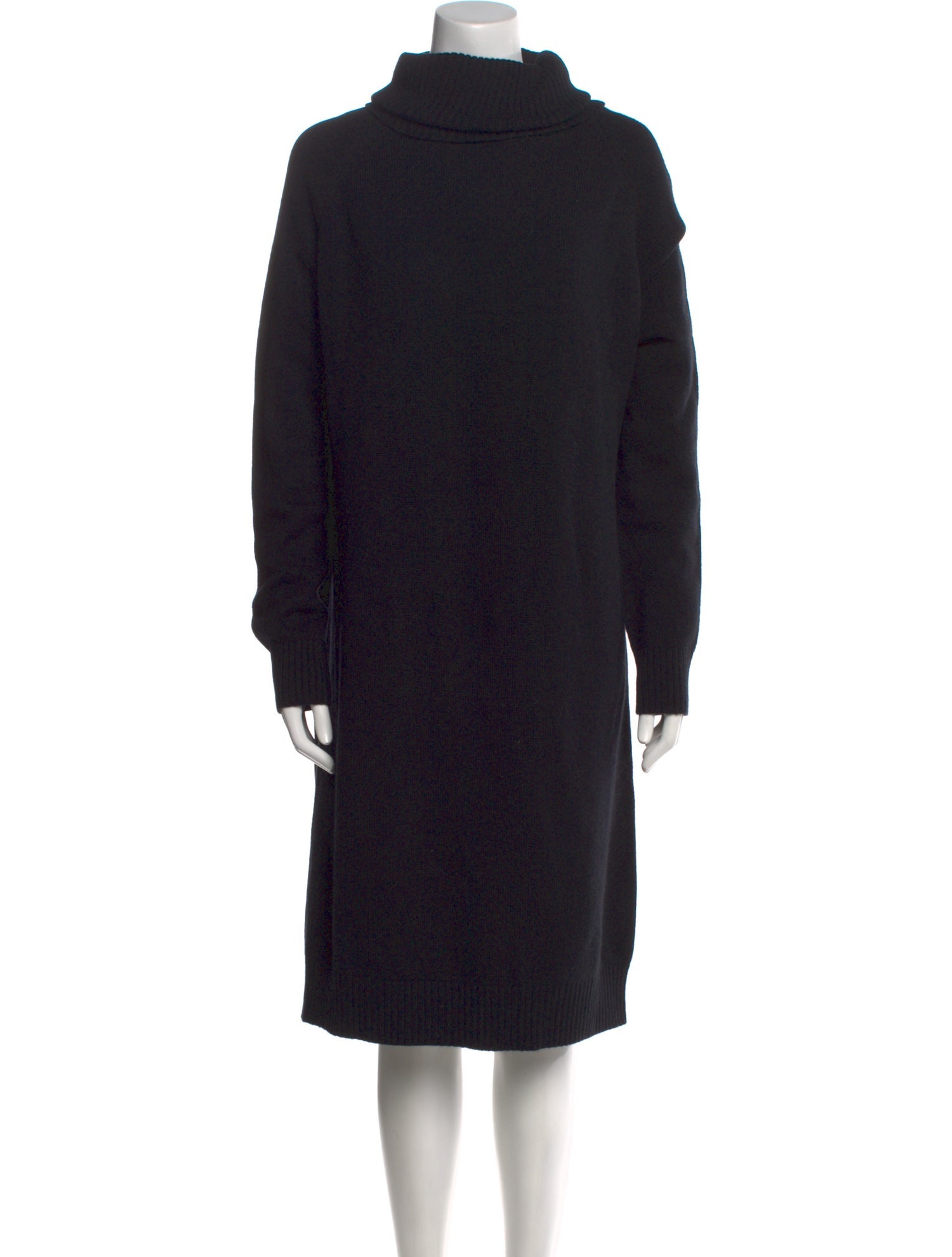 Ryan Roche Cashmere Knee-Length Dress