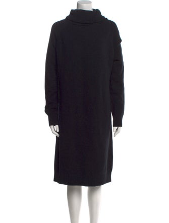 Ryan Roche Cashmere Knee-Length Dress