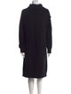 Ryan Roche Cashmere Knee-Length Dress