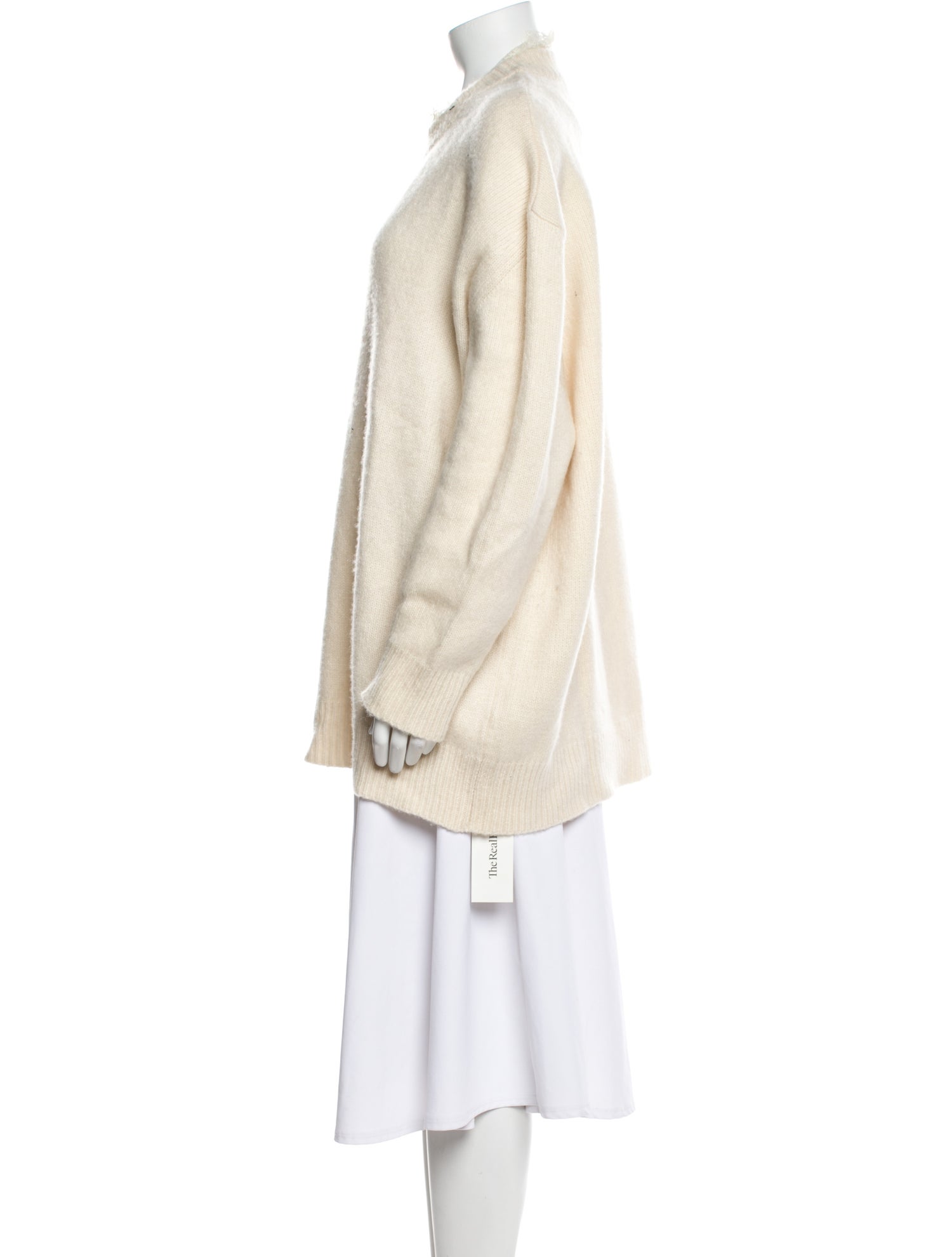 Ryan Roche Cashmere Mock Neck Sweater