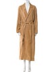 Ryan Roche Suede Trench Coat