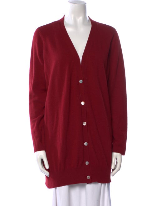 Ryan Roche Cashmere V-Neck Sweater