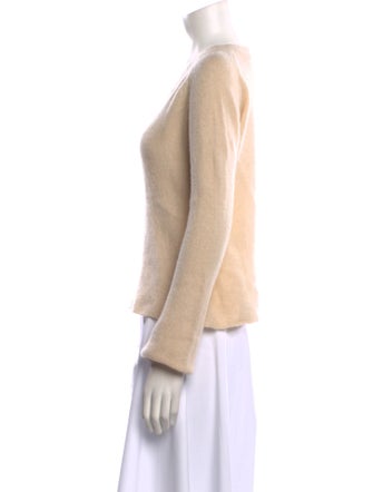Ryan Roche Cashmere V-Neck Sweater