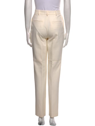 Ryan Roche Wool Straight Leg Pants