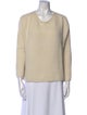 Ryan Roche Cashmere Scoop Neck Sweater