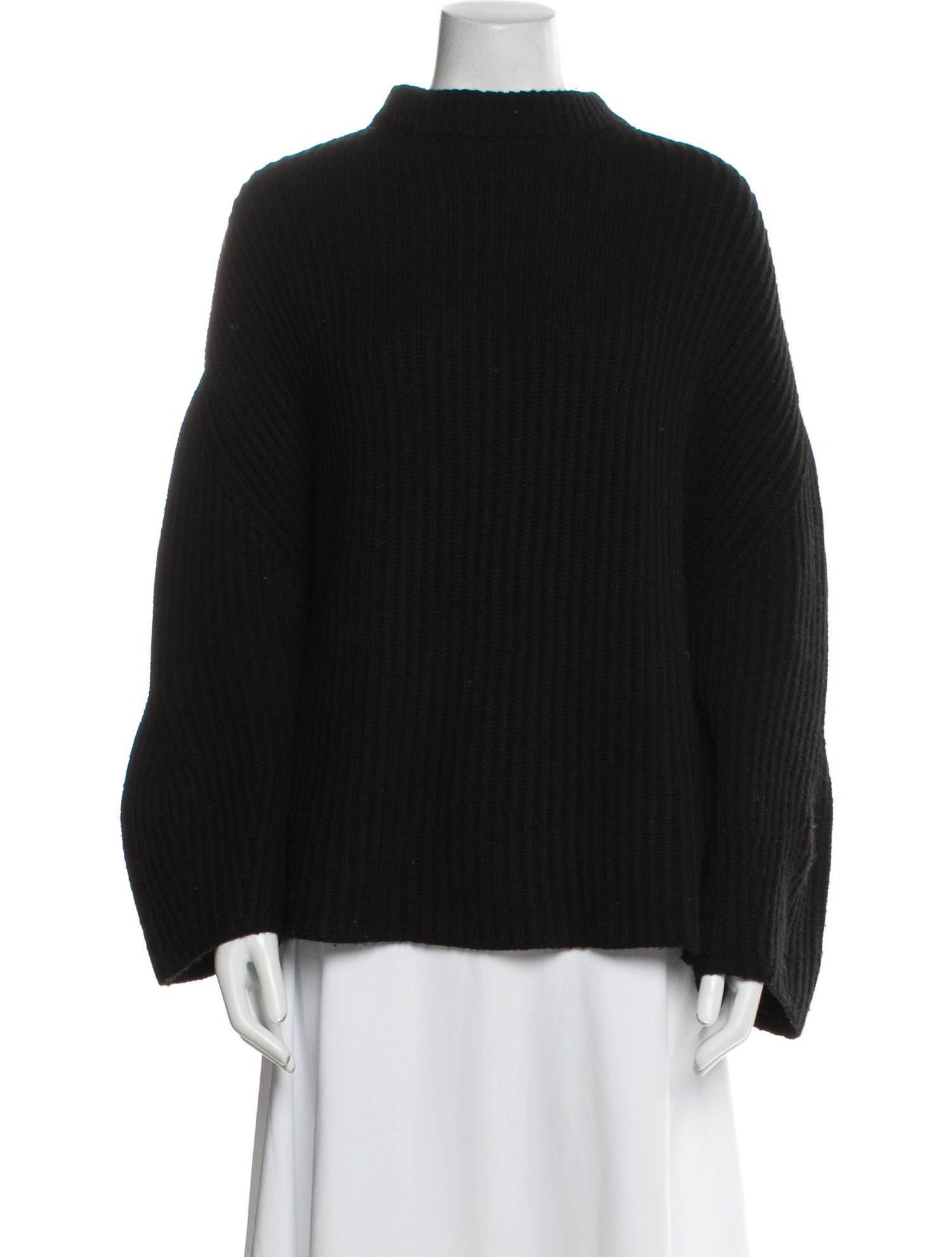 Ryan Roche Cashmere Mock Neck Sweater