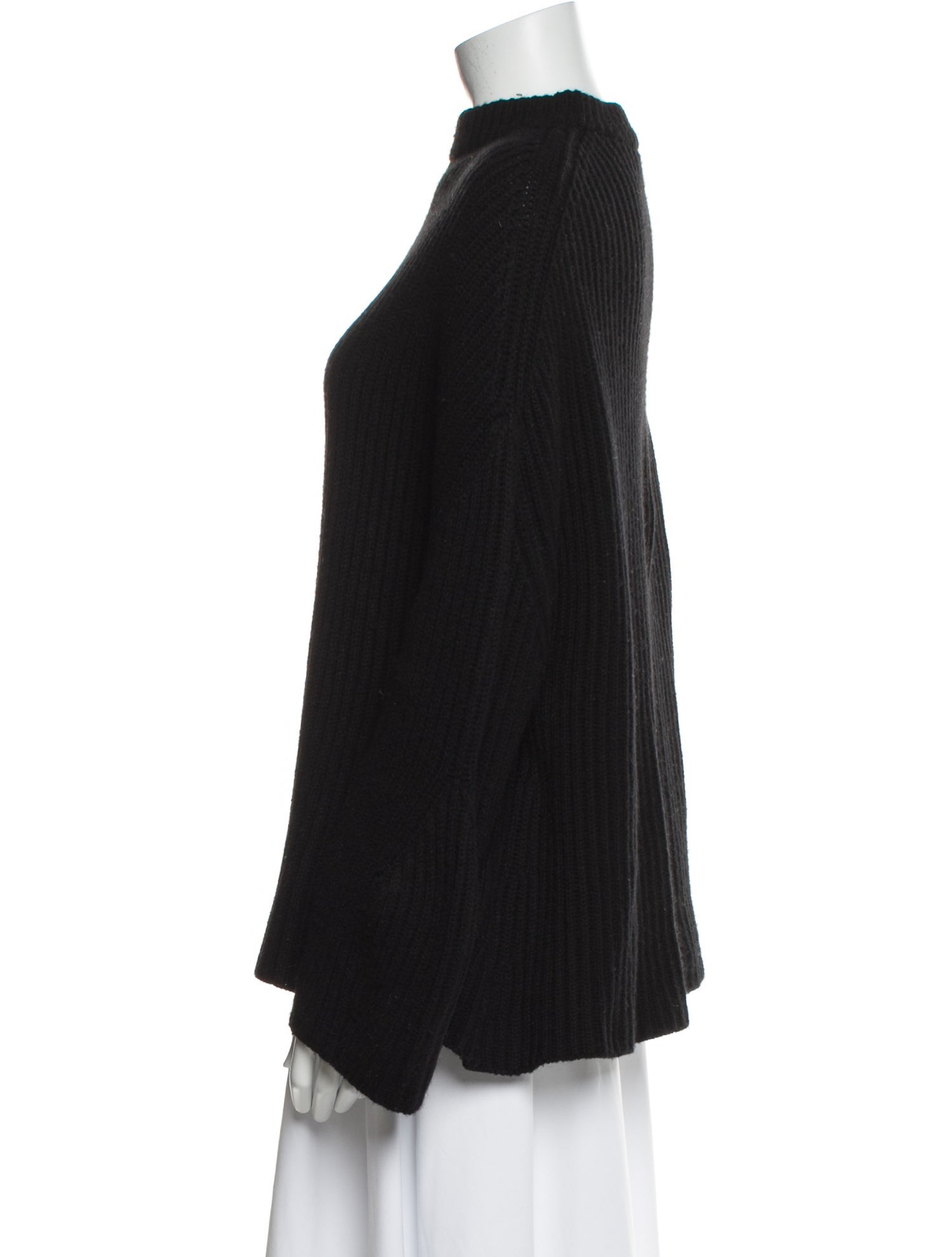 Ryan Roche Cashmere Mock Neck Sweater