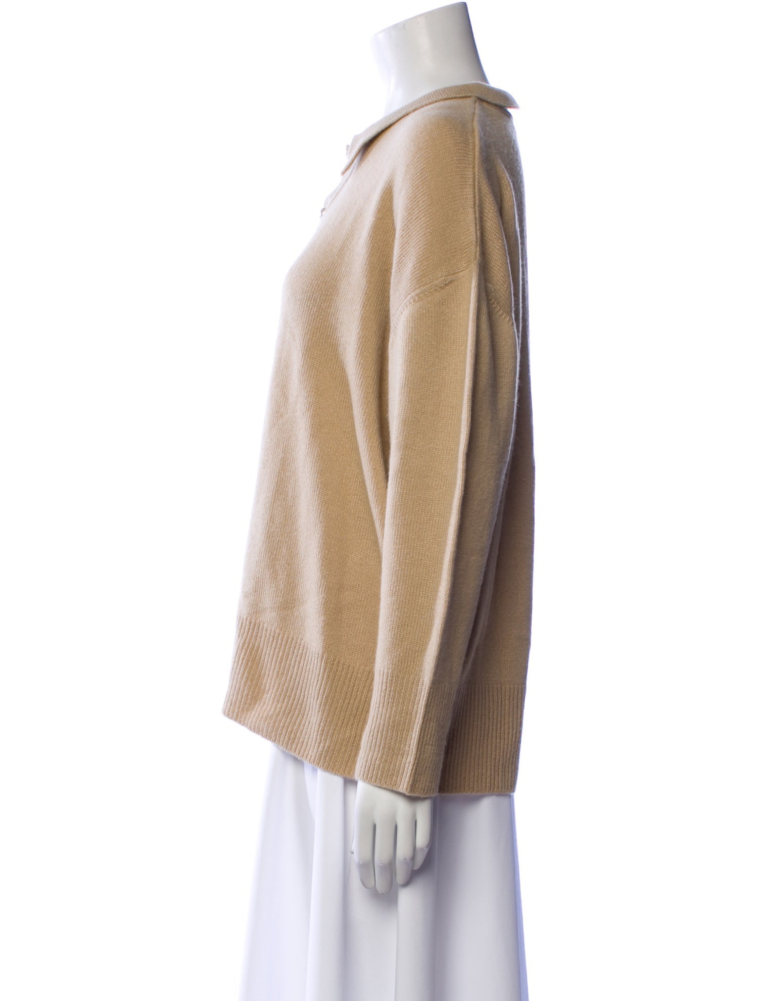 Ryan Roche Cashmere Crew Neck Sweater