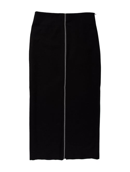 Bassike Midi Length Skirt Black