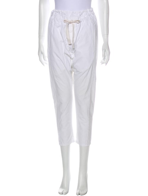 Bassike Straight Leg Pants White
