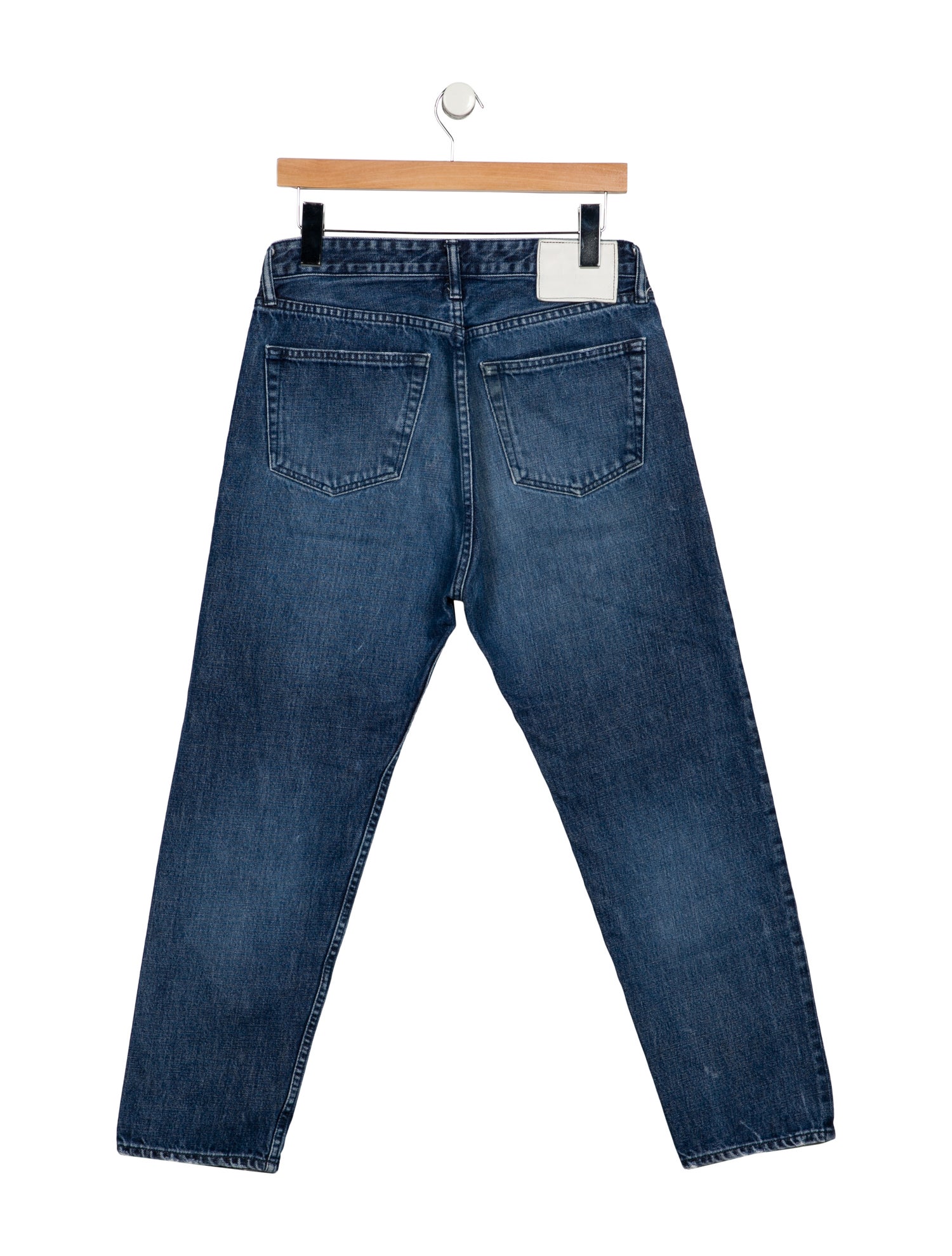Bassike Mid-Rise Skinny Leg Jeans