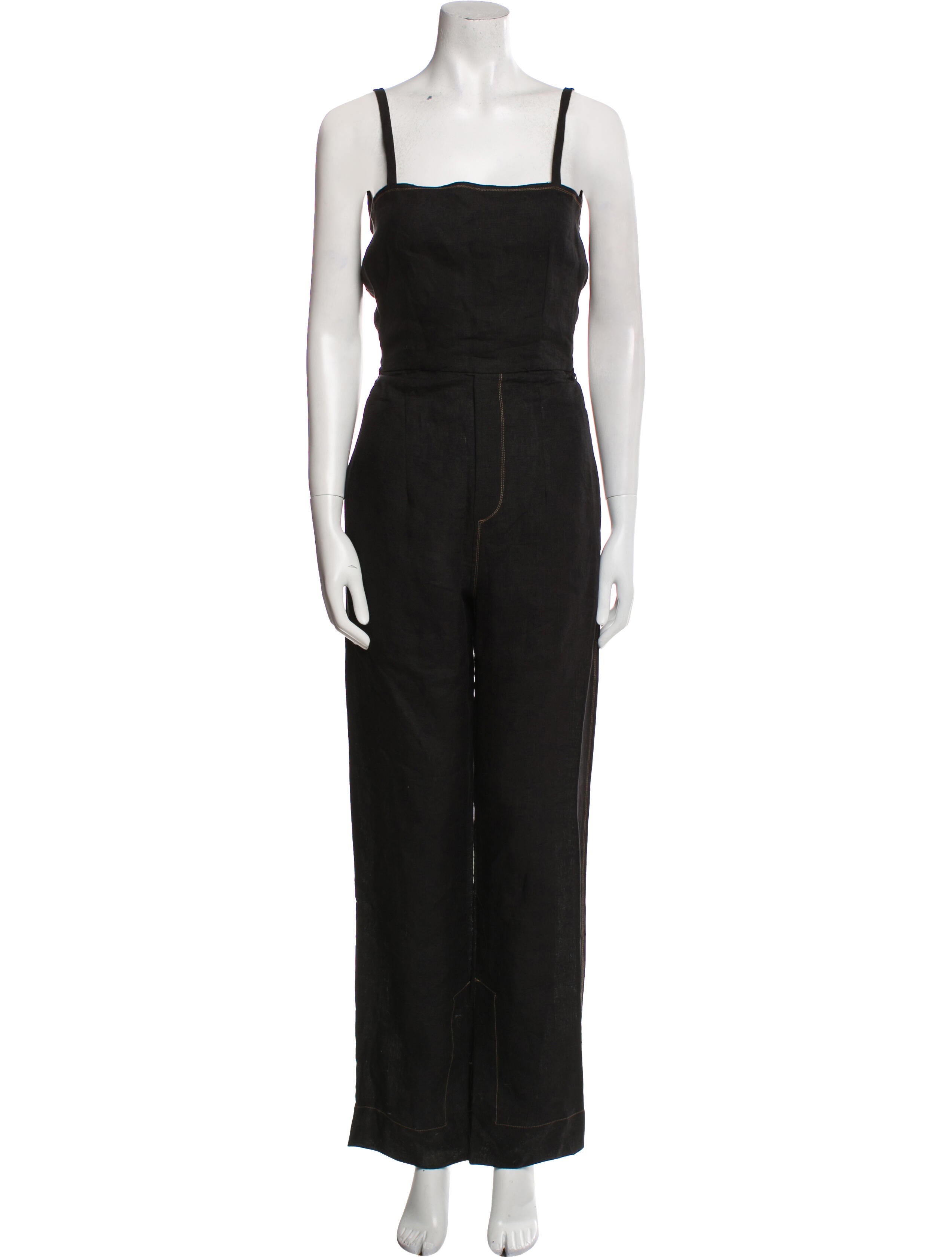 Bassike Square Neckline Jumpsuit