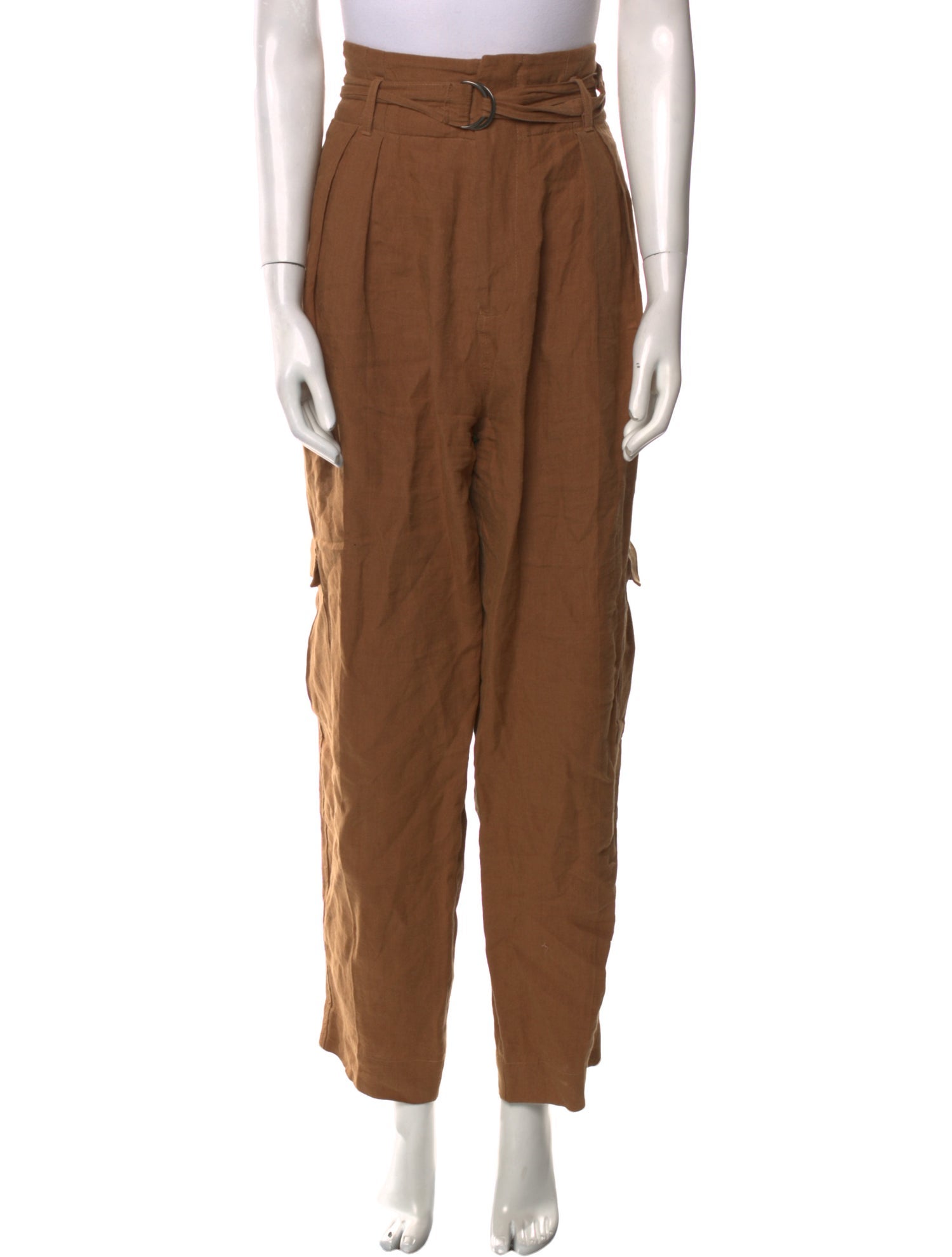 Bassike Linen Straight Leg Pants