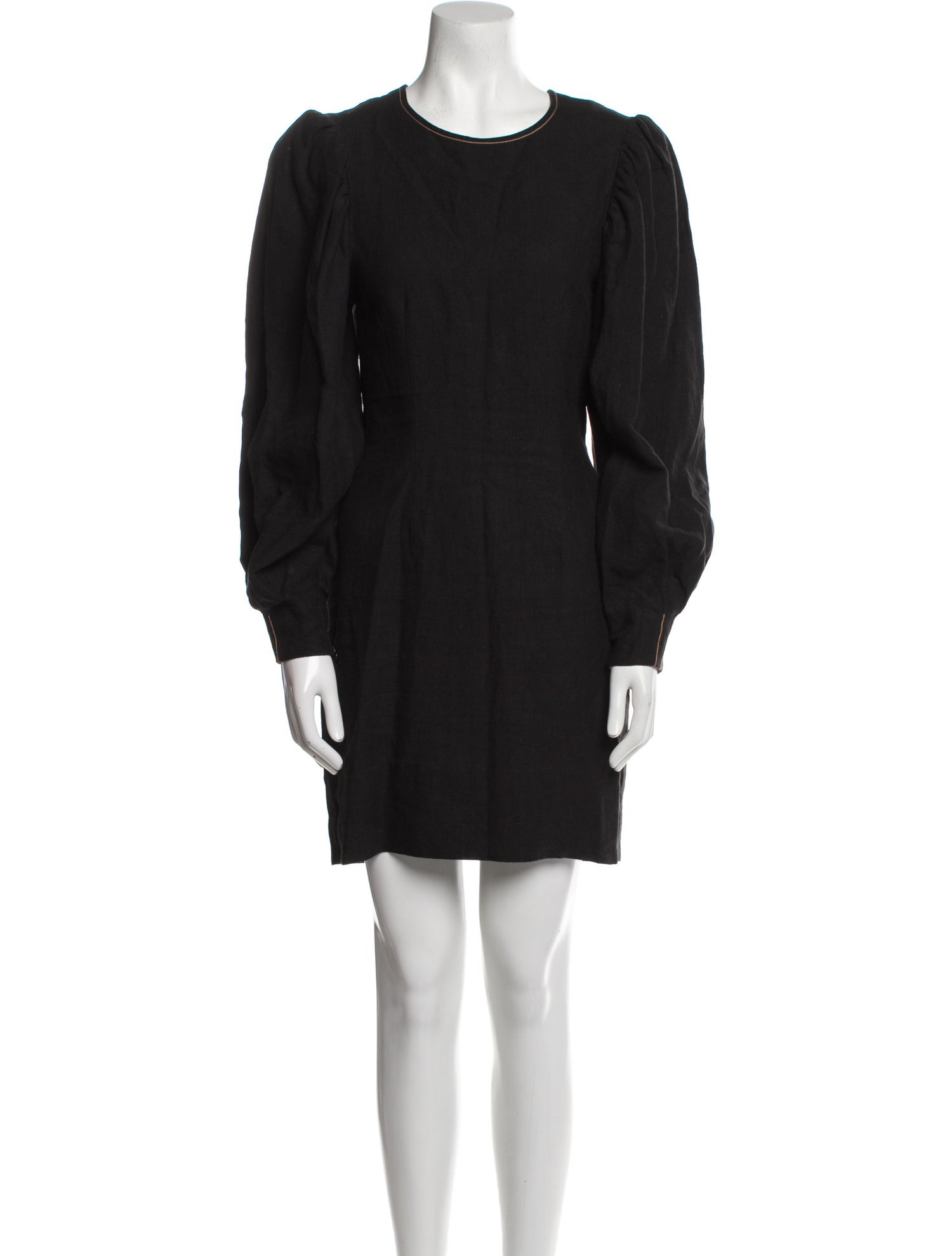 Bassike Linen Mini Dress