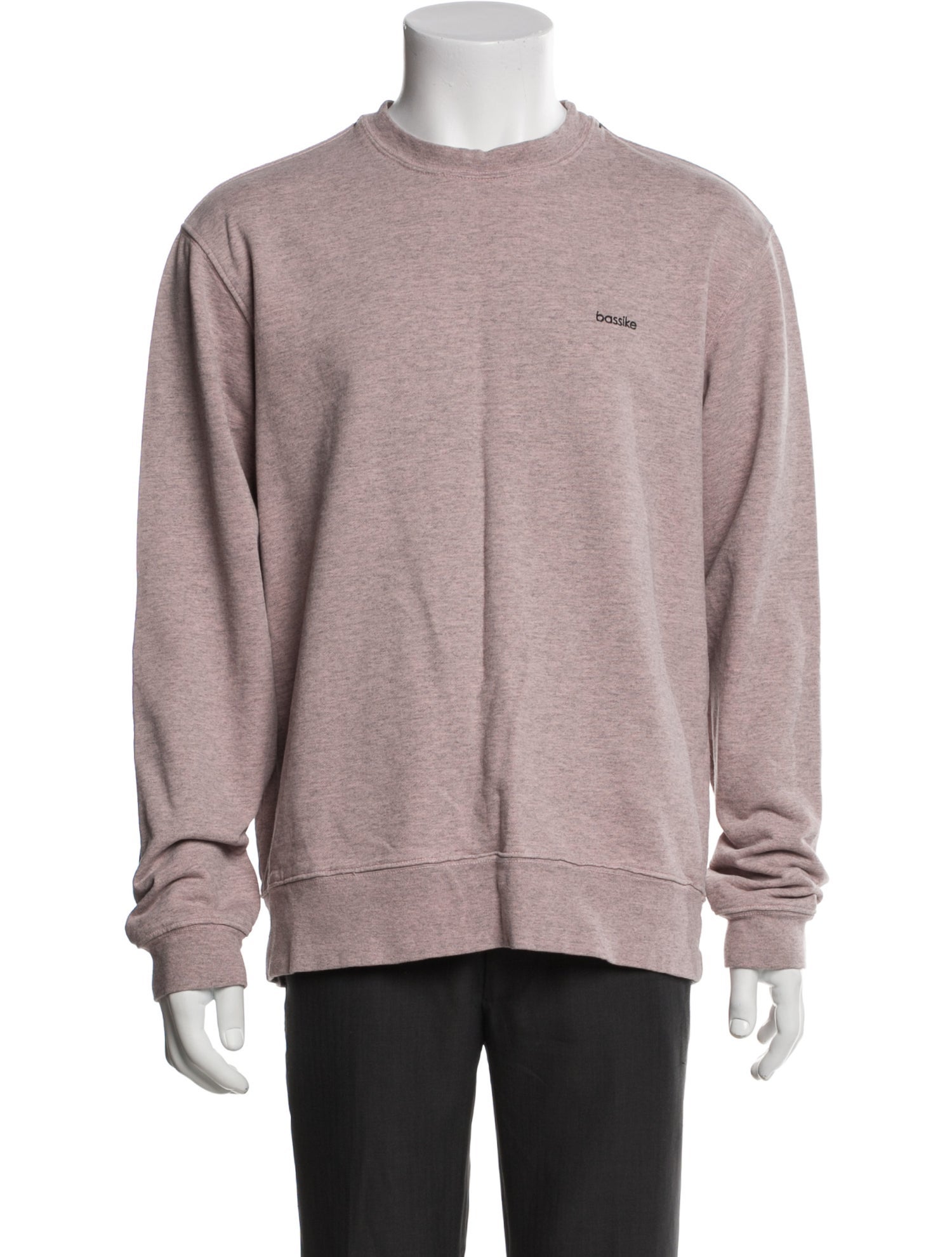 Bassike Graphic Print Crew Neck Sweatshirt