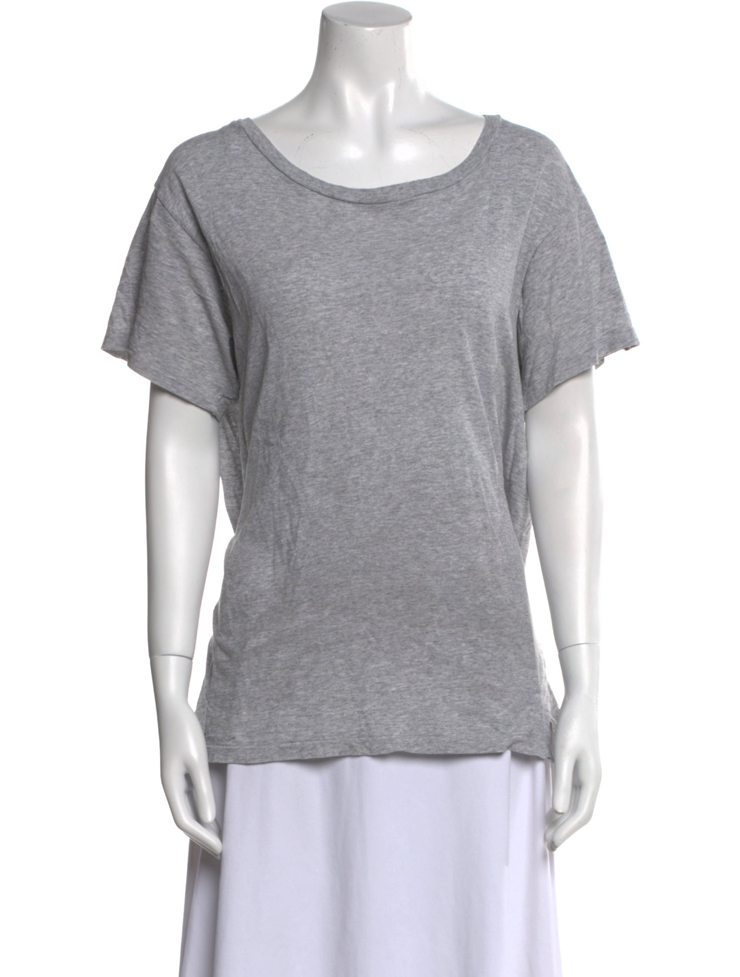 Bassike Scoop Neck Short Sleeve T-Shirt