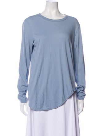 Bassike Scoop Neck Long Sleeve T-Shirt