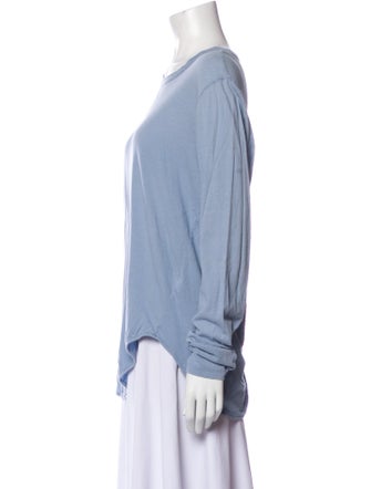 Bassike Scoop Neck Long Sleeve T-Shirt