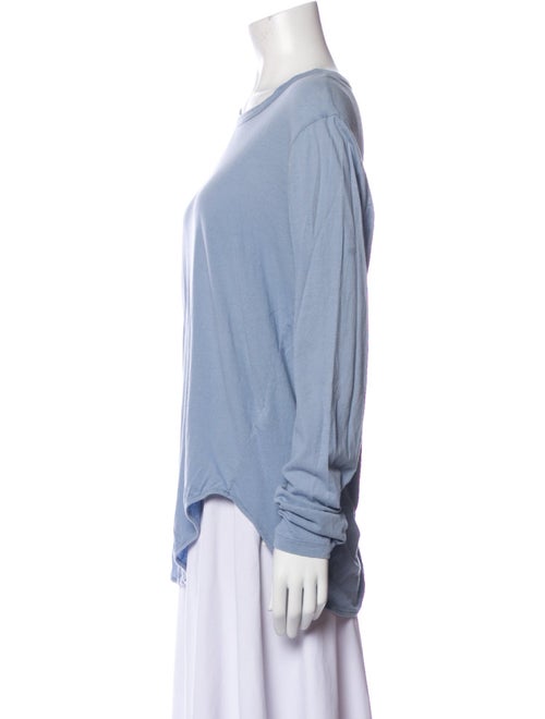 Bassike Scoop Neck Long Sleeve T-Shirt