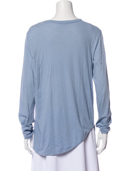 Bassike Scoop Neck Long Sleeve T-Shirt