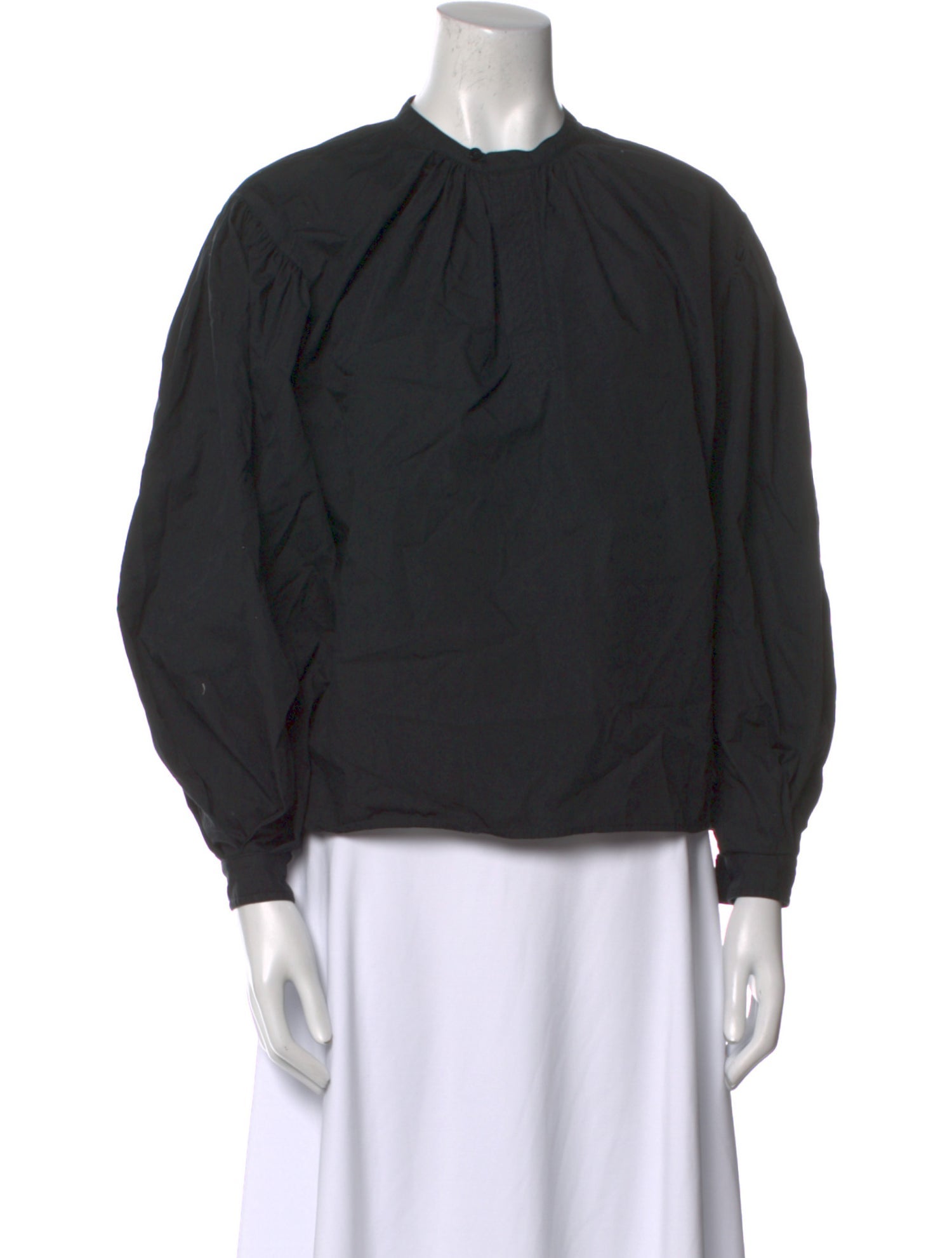 Bassike Crew Neck Long Sleeve Sweatshirt