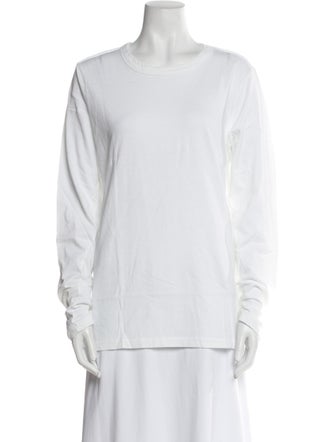 Bassike Scoop Neck Long Sleeve Sweatshirt