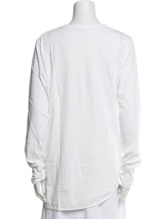 Bassike Scoop Neck Long Sleeve Sweatshirt