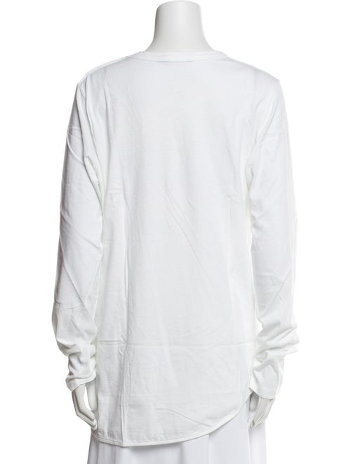 Bassike Scoop Neck Long Sleeve Sweatshirt