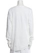 Bassike Scoop Neck Long Sleeve Sweatshirt