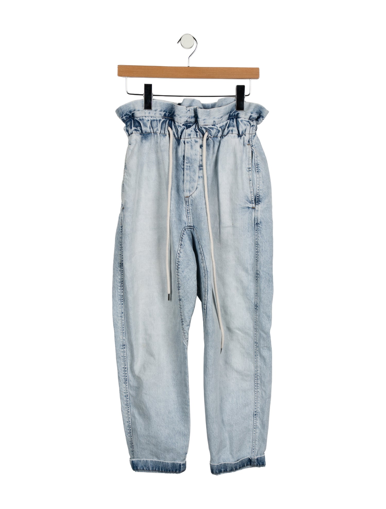 Bassike Low-Rise Skinny Leg Jeans