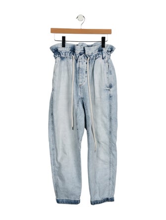 Bassike Low-Rise Skinny Leg Jeans