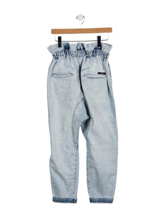 Bassike Low-Rise Skinny Leg Jeans