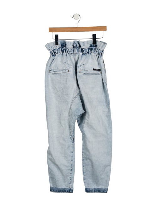 Bassike Low-Rise Skinny Leg Jeans