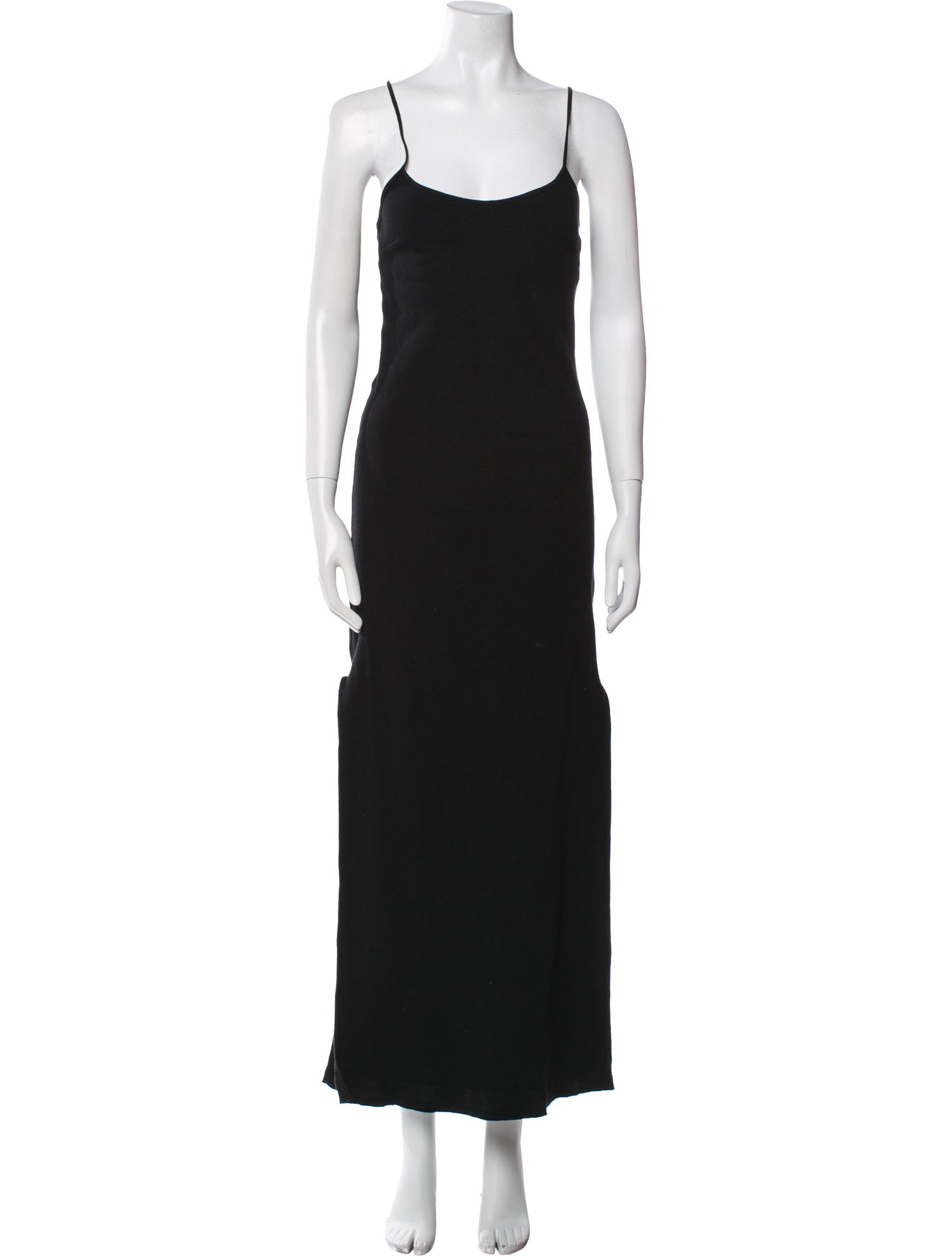 Bassike Scoop Neck Long Dress