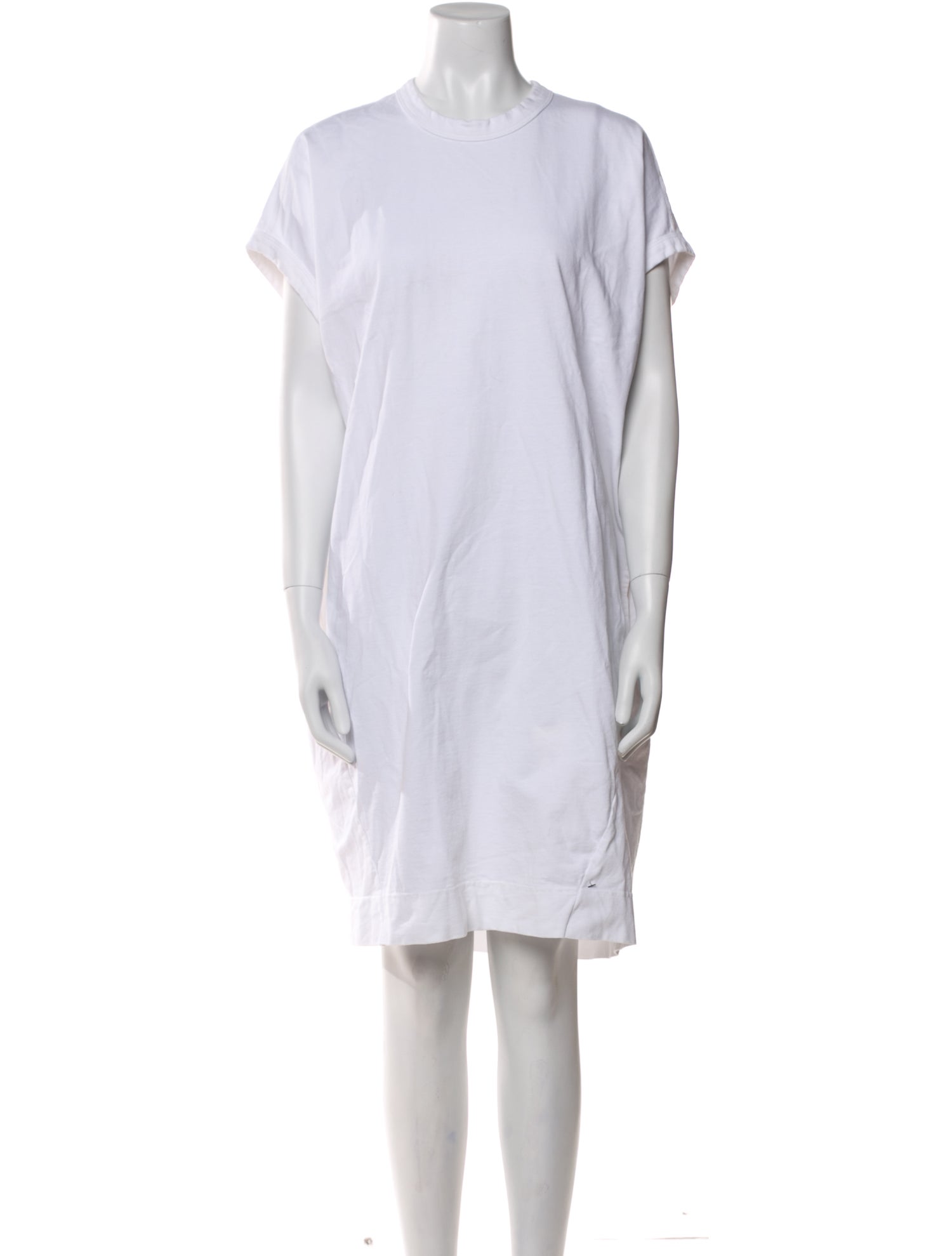 Bassike Crew Neck Mini Dress