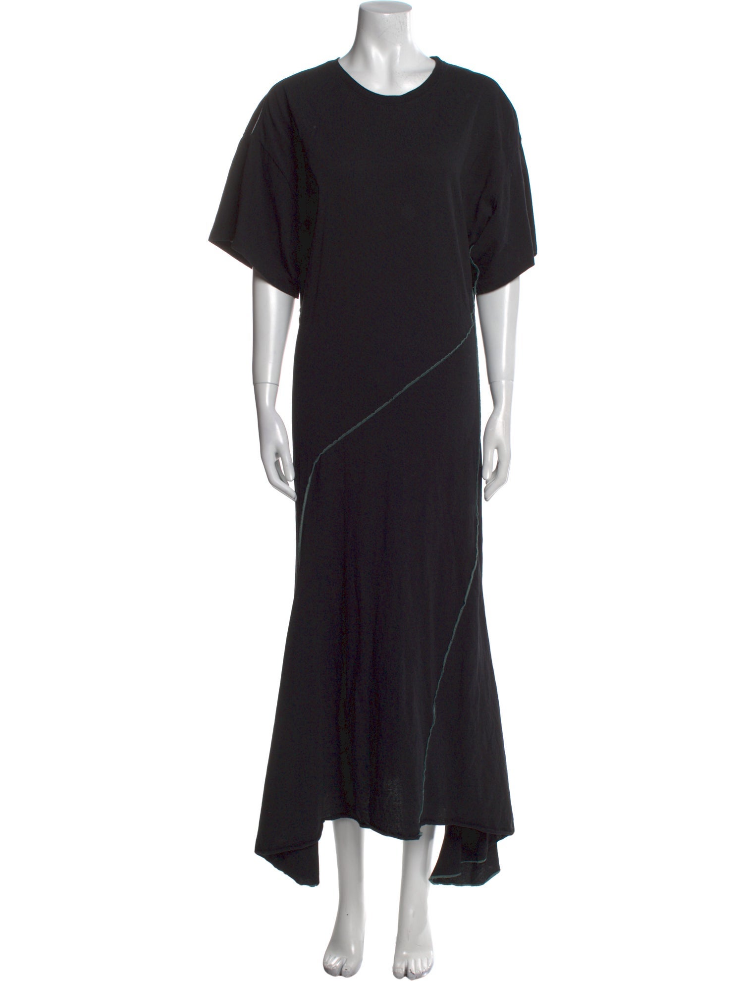 Bassike Crew Neck Long Dress
