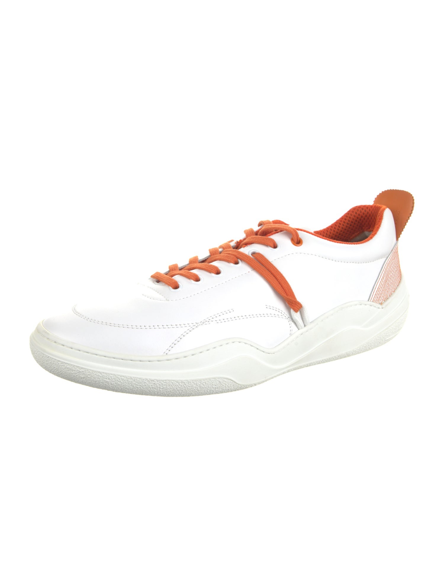 Pantofola d'Oro Leather Colorblock Pattern Sneakers