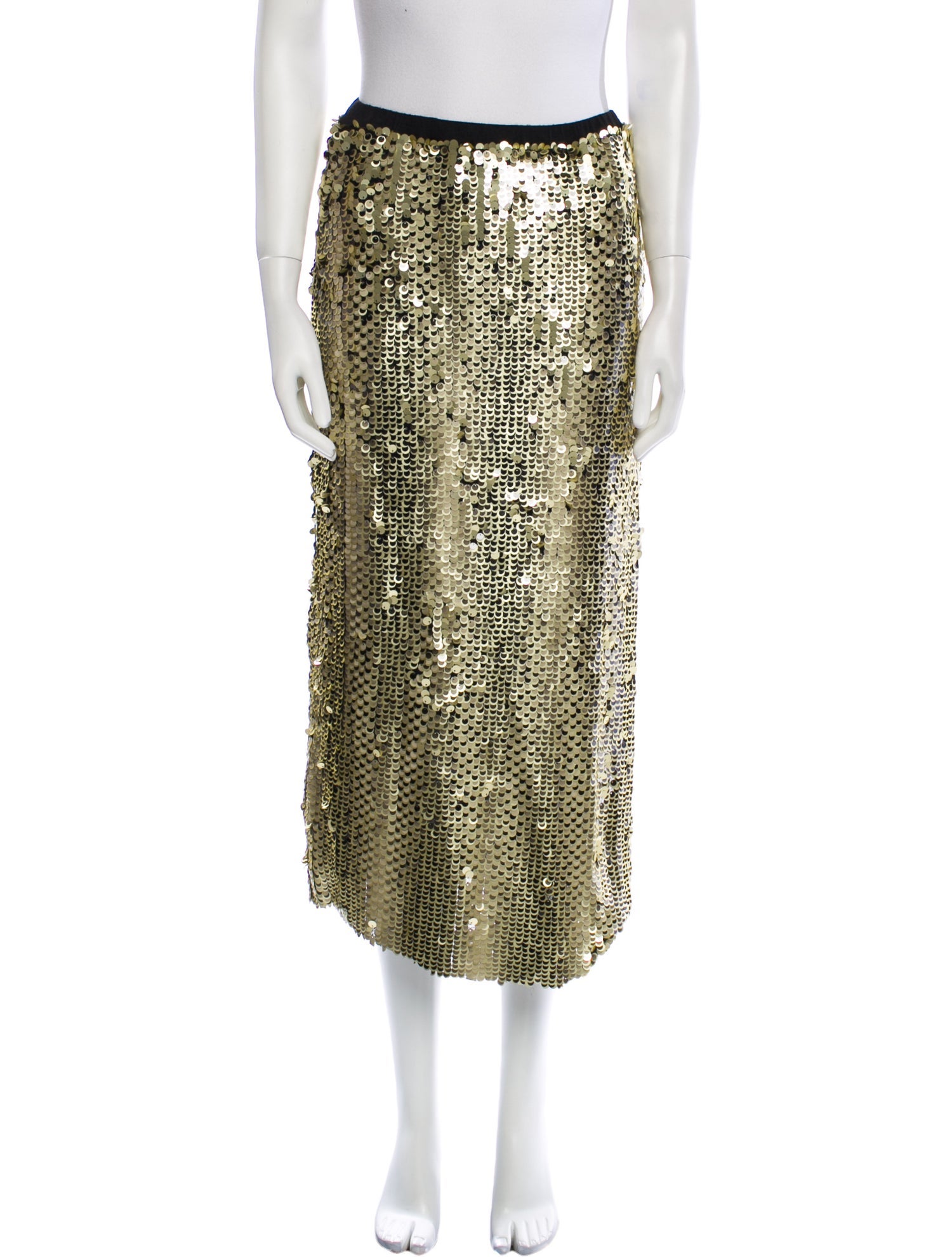5 Progress Sequin Knee-Length Skirt