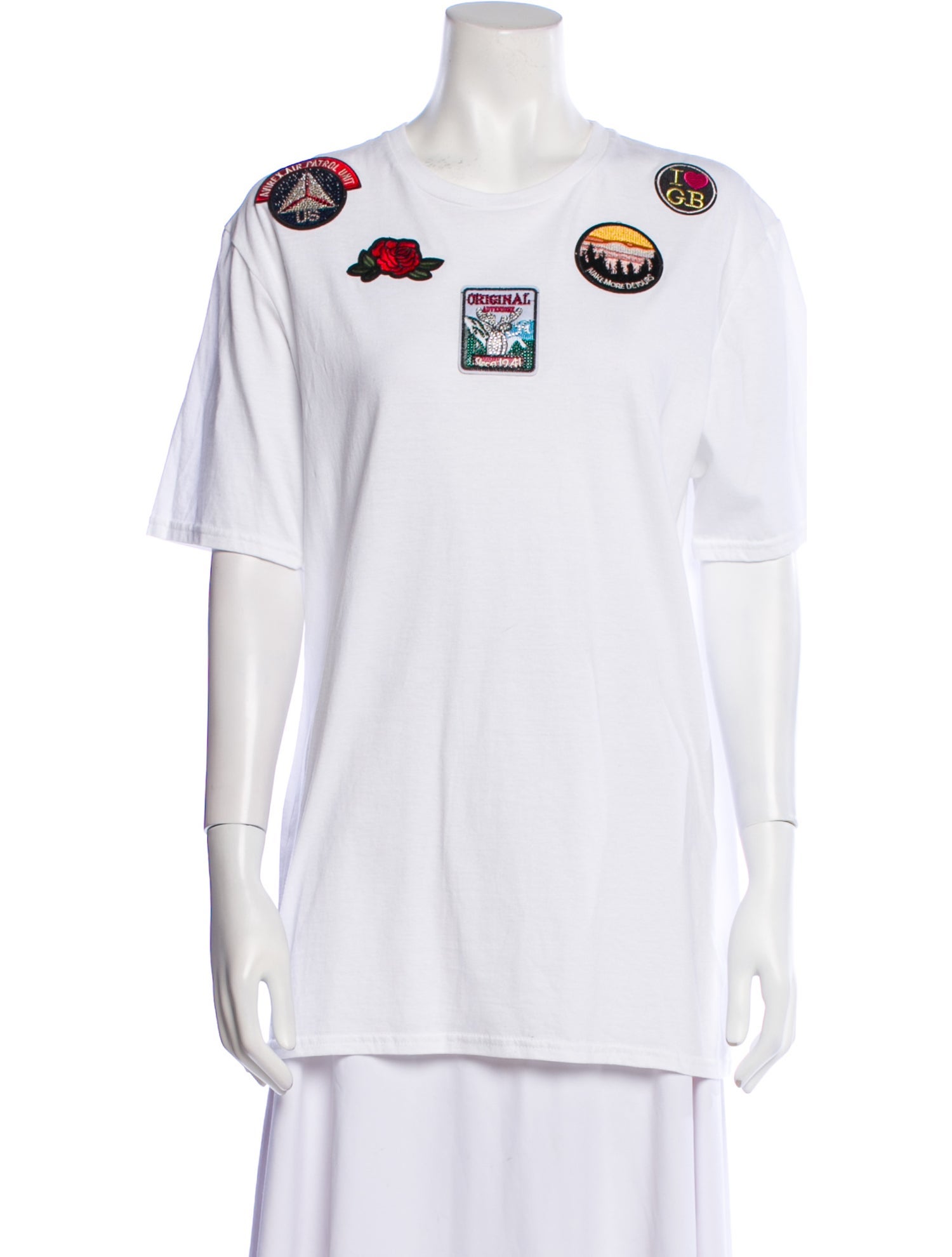 5 Progress Graphic Print Crew Neck T-Shirt