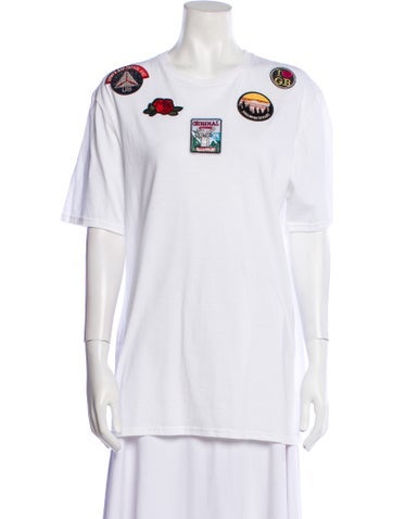 5 Progress Tops Graphic Print Crew Neck T-Shirt M