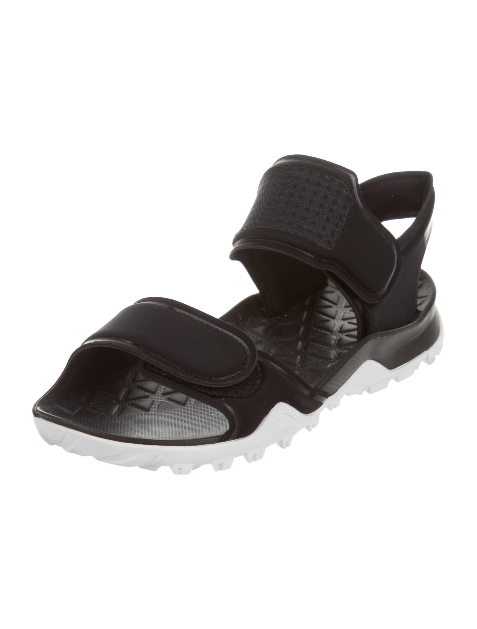 Stella McCartney for Adidas Mesh Velcro Sandals - Shoes - W5S21333 | The RealReal