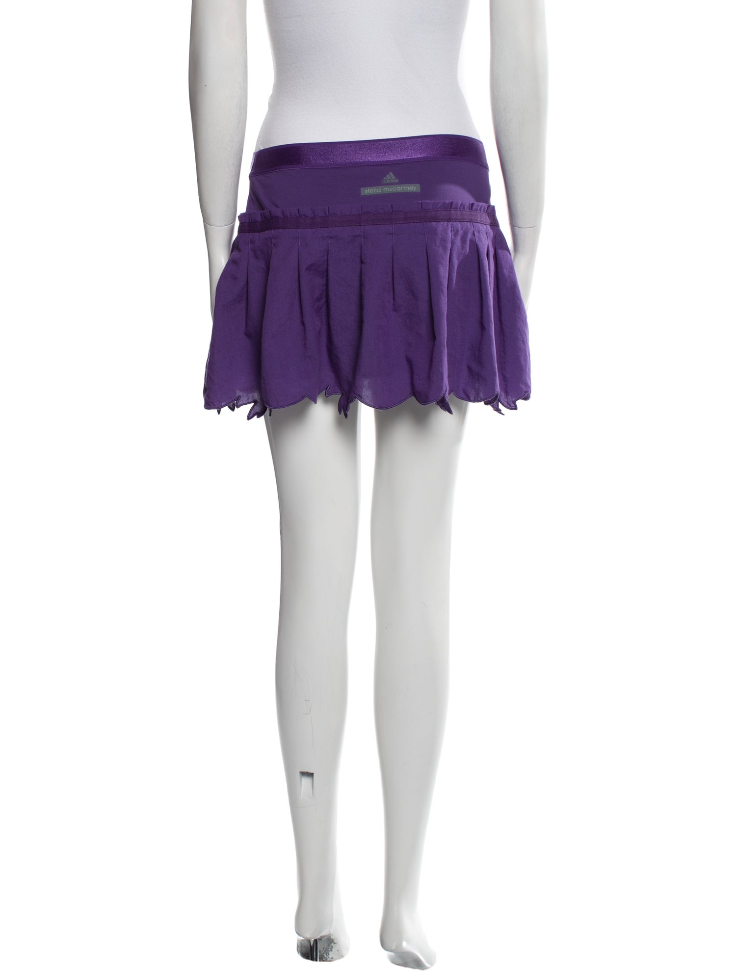 Stella McCartney for adidas Embroidered Accent Mini Skirt