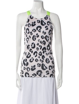 Stella McCartney for adidas Printed Scoop Neck Top