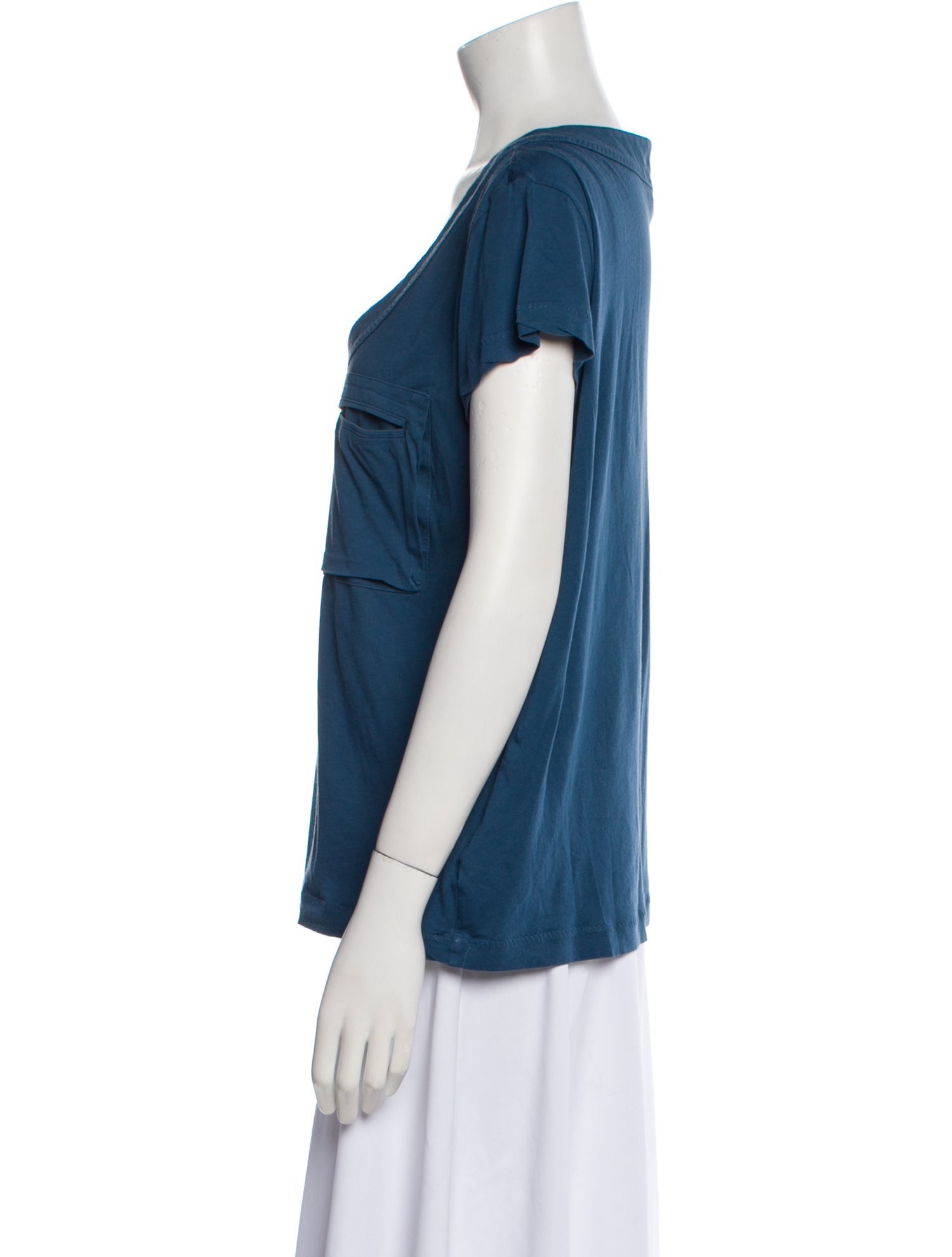 Stella McCartney for adidas Scoop Neck Short Sleeve Blouse
